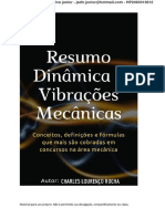 Resumo Dinâmica e Vibrações Mecânicas