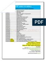 BGP Syllabus v1