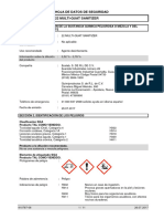 22 Multi-Quat Sanitizer - Hoja de Seguridad