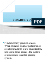 Grading System