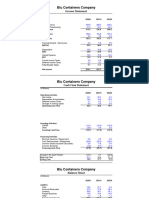 Blu Containers Worksheet - Advanced