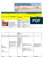 Planificación Microcurricular Segundo Parcial Primer Quimestre 3