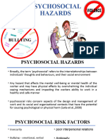 Psychosocial Hazards