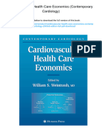 Cardiovascular Health Care Economics (Contemporary Cardiology) - ISBN 9780896038745, 978-0896038745