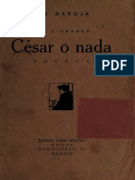 Pio Baroja - César o Nada