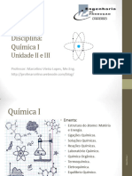 Química I - Unidade 2 e 3