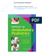 Manual of Ambulatory Pediatrics., 978-0781788748