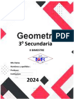 Modulo de Geometria Ii Bim 3ero Sec.