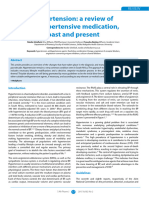 Hypertension: A Review of Antihypertensive Medication, Past and Present