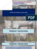 Teorico 16 Análisis Microbiológico de Agua Potable