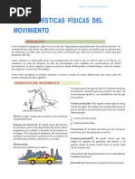 Características Físicas Del Movimiento