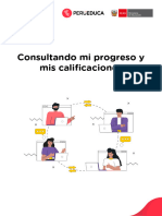 Consultando Progreso Calificaciones