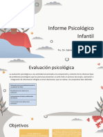 Informe Psicológico Infantil