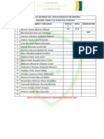 Formato - Cierre Examen de Admision - Tercer Grado