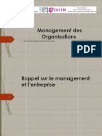 Support de Cours - Management Des Organisations s2 1gm