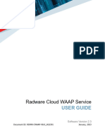 Cloud WAAP User Guide Rel8