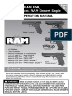 Ram p99 Paintball Pistol Manual