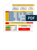 Planilha Lotofacil 23 Dezenas em Grupos de 4 Com 3 Fixas em 10 Jogos Conferidor Automatico