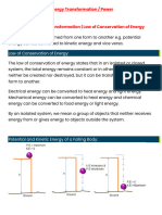 1.7 Energy Transformation - Power