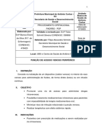 POP 26 Puncao de Acesso Venoso Periferico