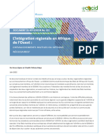 Integration Regionale Afrique LOuest ECDPM Document Reflexion 322 2022