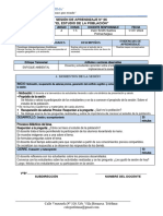 SESIÓN DE APRENDIZAJE CS 1ro-1-07-24