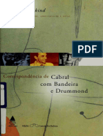 Correspondência de Cabral Com Bandeira e Drummond