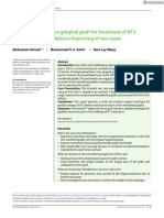 Clin Adv Periodontics - 2022 - Alrmali - Inverted T Shape Free Gingival Graft For Treatment of RT3 Gingival Recession