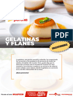 Gelatina y Flanes