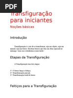 Transfiguração para Iniciantes