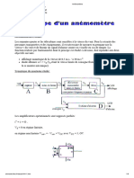 Sujet Principe D'un Anémomètre