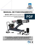 Ce Manual BPP 100 T - Es Manual Valve 2015