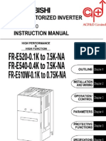 Mitsubishi E500 Series Manual