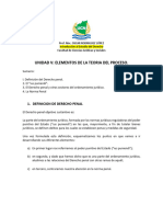 Unidad V Elementos de La Teoria Del Proceso.