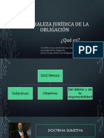 Naturaleza Jurídica de La Obligación - PPTX Versión 1