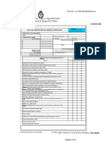 Ministerio de Trabajo, Empleo y Seguridad Social Superintendencia de Riesgos Del Trabajo