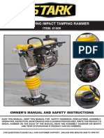 6.5Hp Jumping Impact Tamping Rammer: ITEM: 61009