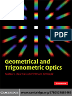 1.eustace L. Dereniak, Teresa D. Dereniak - Geometric and Trigonometric Optics-Cambridge University Press (2008)