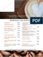 Cafeina Menu 2023