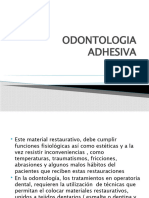 Odontologia Adhesiva