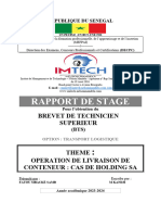 Rapport de Stage Fatou Mbacke Samb