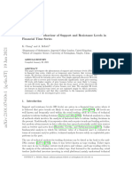 Evidence and Behaviour of Support and Resistance L