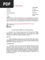 El Control Judicial de Constitucionalidad de Las Leyes Es Una Competencia DE Los Órganos Jurisdiccionales