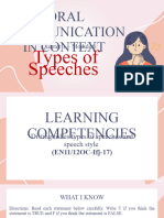 OCC Q1M6-Types of Speeches