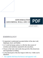 Abnormalities of The Abdominal Wall and Genitalia