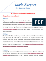 Abdominal Wall Defects