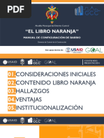 Libro Naranja AMDC HONDURAS