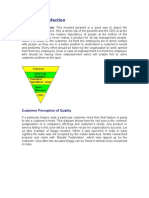 Ustomer Satisfaction: Customer Satisfaction: This Inverted Pyramid Is A Good Way To Depict The