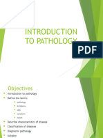 Introduction To Pathology