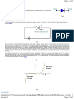 Reverse Bias:: P-N Junction Diode